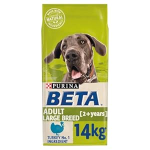 PURINA BETA Adult Large Breed Dry Dog Food with Turkey 14kg