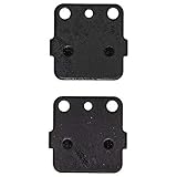NICHE Front Rear Brake Pad Set for Honda 43120-HA5-305 06435-HP5-602 Yamaha 5LP-W0046-50-00 Organic