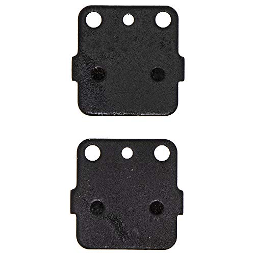 NICHE Front Rear Brake Pad Set for Honda 43120-HA5-305 06435-HP5-602 Yamaha 5LP-W0046-50-00 Organic