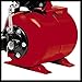 Einhell Hauswasserwerk GC-WW 6538 (650 W, 3,6 bar Druck, 3.800 l/h Förderleistung, integrierter Druckschalter, Manometer, 20l Behälter)