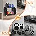 Dumbbell Rack Stand Only - Home Gym Equipment Storage Rack with Rubber Covers & Wheels - Compact Mobile Cart Design for Kettlebells, Yoga Mats & Fitness Gear