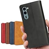 Arrows We2 plus ケース 手帳型 カードケース M06 SIMフリー F-51E docomo au SoftBank 全対応 アローズWE2プラス ArrowsWe2plus アローズWE2plus カバー アローズ WE2plus F51E 手帳 スマホケース case 適用 iCoverCase マグネット 携帯カバー カード スタンド 落ち着いた色 レトロ ブラック