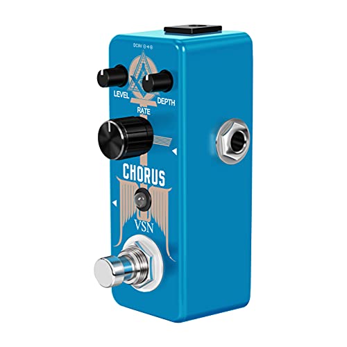 Vsn Chorus Pedal Guitar Effect Analog Chorus Pedals For Electric Guitar With High Warm And Clear Chorus Sound Mini Size True Bypass #TOP5