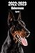 2022-2023 Dobermann Agenda: A5, 221 Pages | Planificateur & Organiseur | Calendrier | Une double page par semaine | Journal | En Francais | Chien