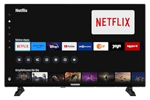 TELEFUNKEN Fernseher 32 Zoll Smart TV (HD-Ready, HDR, Triple-Tuner, 6 Monate HD+ inkl.) XH32TO750S