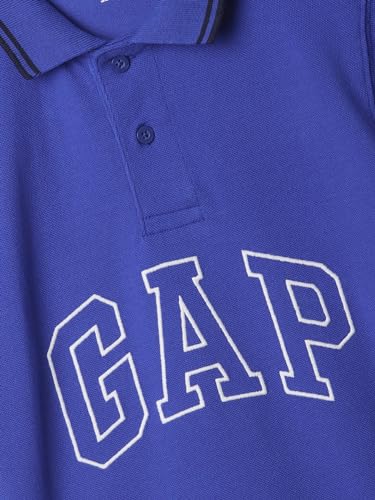 Image of Gap Boys' Short Sleeve Logo Polo Shirt