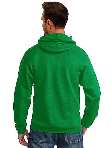 AOBUTE Mardi Gras Hoodie Men Women St Patricks Day Shamrock Hooded Shirts 7