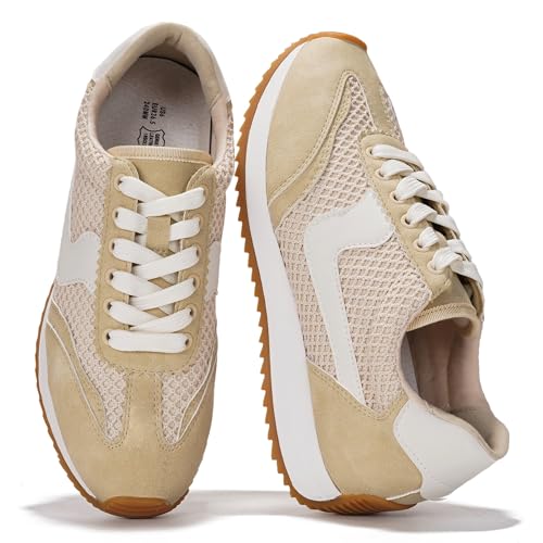 Image of Project Cloud Fashion Sneakers for Women 2026 - Lightweight Lace-Up Shoes for Women with Memory Foam Insoles - Trendy Womens Shoes - Non-Slip, Comfortable Womens Sneakers (Madison)