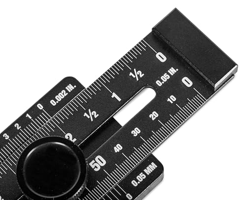 Wen 10-Inch Aluminum Offset Marking Gauge and Layout Tool with Laser-Etched Scale (ME252R) thumbnail 4