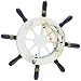 OliaDesign Ornamental Home Nautical Wall Marine Decor Wood Pirate Ship Helm Wheel