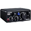 PreSonus AudioBox GO USB-C Recording Bundle with Condenser Microphone Studio Headphones Boom Stand Pop Filter XLR Cable and Studio One Music Production Software