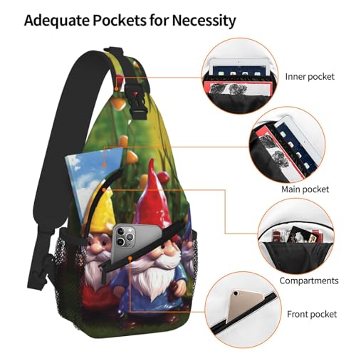 Bolso bandolera colorido para senderismo y viaje miniatura 5