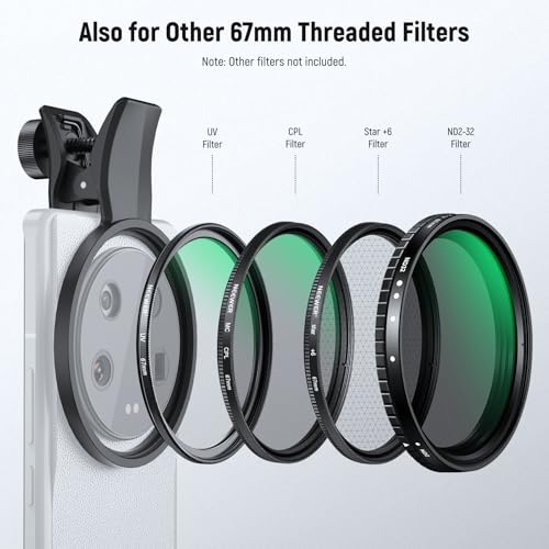 Filtre de diffusion noir pour gommer l'effet numérique sur Google Pixel et Xiaomi FL-B20