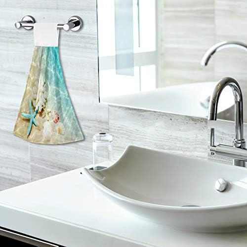 Vista 18 de Dálmata - Toallas de cocina para perro, toalla de mano para baño, toalla de mano para colgar con lazo, 2 piezas, suave y absorbente, toalla