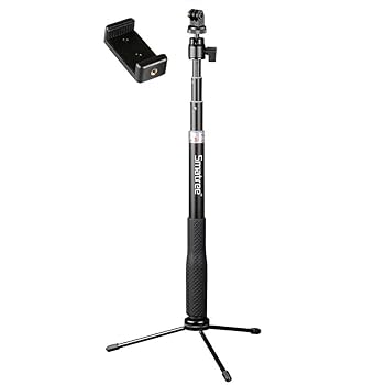 Amazon.co.jp: Smatree 【合金製多機能アルミ自撮り棒 三脚