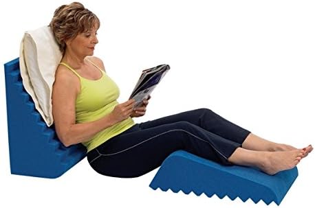 Miniatura 7 de OPTP Cuña personal  Bloque de posicionamiento de espuma para poscirugía, recuperación de lesiones, embarazo y comodidad personal  Diseño versátil de