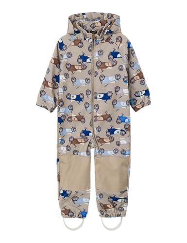 NAME IT Baby-Jungen NMMALFA08 Suit Retro Cars FO Schneeanzug, Vetiver, 80...