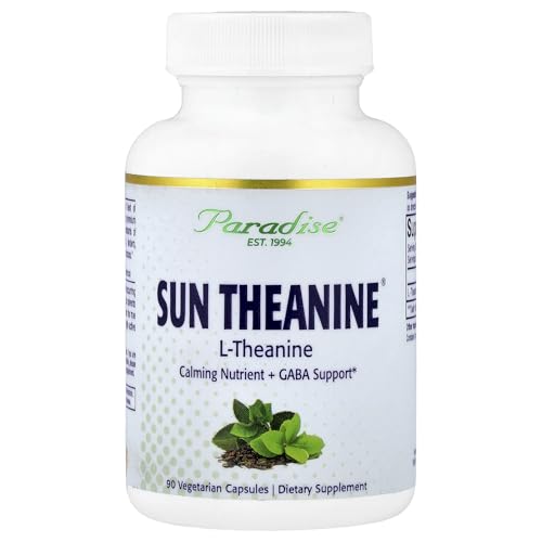 Paradise Herbs, Sun TheanineR�i�T���e�A�j���j�A�x�W�J�v�Z��90���i1��������200mg�j