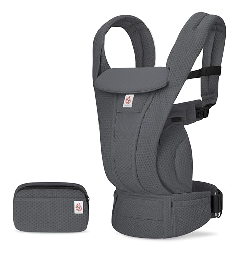 Ergobaby(�G���S�x�r�[) OMNI Deluxe Mesh �I���j�f���b�N�X �O���t�@�C�g�O���[ �������R �ۏؕt�� ���{���K�i �V���� SoftFlex���b�V�� �ʋC�� ���K�� �������Ђ� �x�r�[�L�����A �Ԃ���� CREGBCODMGRAPH