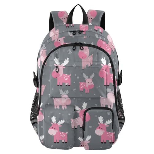 Mochila para mujer espaciosa de 17.5 pulgadas que alivia el peso en la espalda