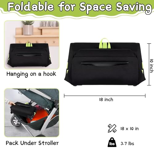 image for SCTEL Baby Car Seat Travel Bag Fit Chicco Keyfit 35 and Anti-rebound B