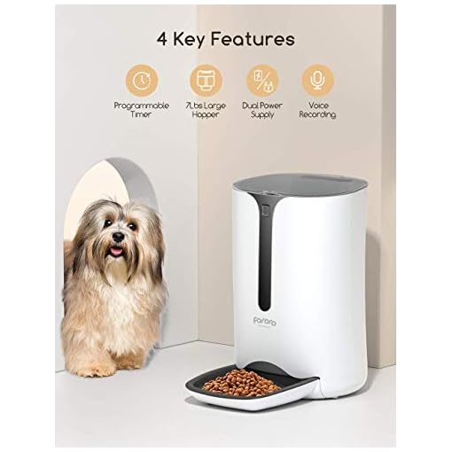 Automatic Cat Feeders, Faroro 7L Automatic Dog Feeder, Cat Feeder with
