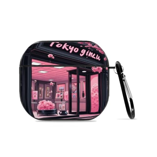 �Ή� AirPods 3 �P�[�X ��������̃s���N�ȃV���b�v ? ���ƃl�I���̊Â��� ����~�� �ϏՌ� �h�� �h�w�� �ϐF���ɂ��� ���C�����X�[�d�Ή� ���h�~ ���������� �y�ʃX���� �J���r�i�t�� �A�b�v�� �G�A�|�b�c3 ��3����
