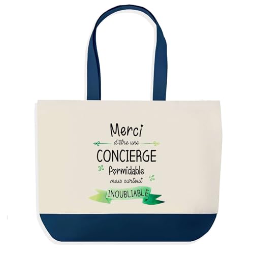 Sac de Shopping Bleu pour les Courses au Marché et Sorties en Ville