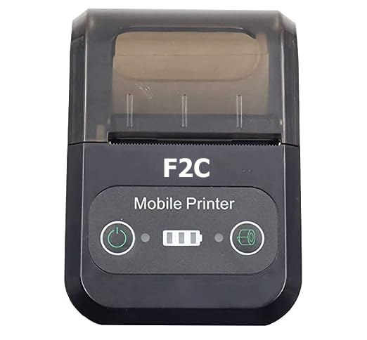 F2C Thermal Bluetooth Receipt Printer (Mobile Printer) 2inch Portable Compatible Windows Android (B0991TNFT1) Amazon Price History, Amazon Price Tracker