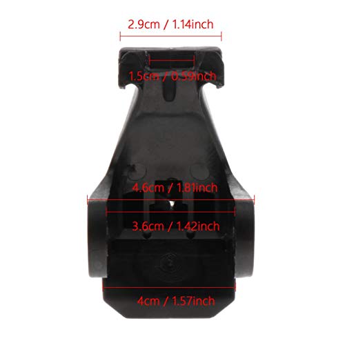 image for LoveinDIY 4 Pieces Roller Skate Brakes, Universal Skating Safety Brake