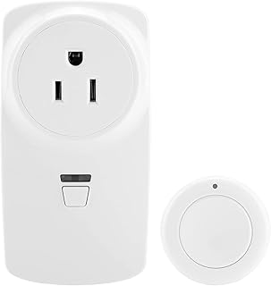 Eco - Friendly Remote Control Power Socket â€“ Smart Automation for Household Lamps and Appliances