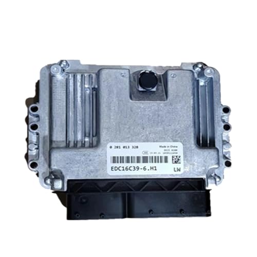 OKLCJUN 2.8T Car Crude Oil Engine Computer Board ECU 0281013328 EDC16C39-6 Silver Compatible for Great Wall Wingle Haval