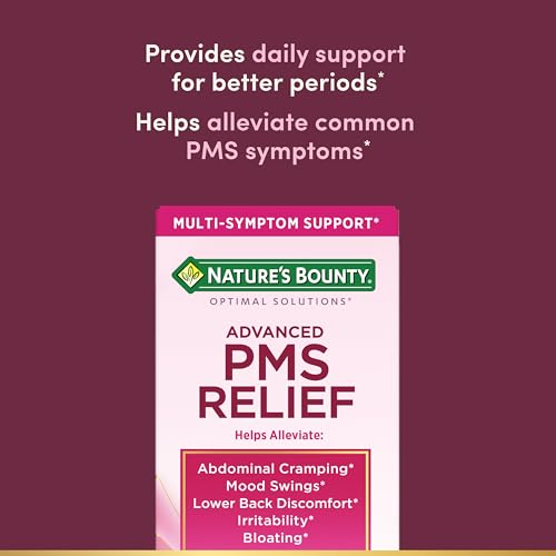 Nature's Bounty Advanced PMS Relief Capsules