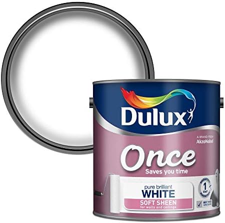 Dulux Light & Space Matt Emulsion Paint For Walls And Ceilings - Absolute White 5 Litres