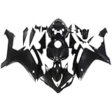 ala Potencia Motocicleta Kit De Carenado Motocicleta ABS Carrocería Chasis Trabajo Compatible con Yamaha 2007-2008 YZF R1 YZF-R1 Cubierta Panel Lateral