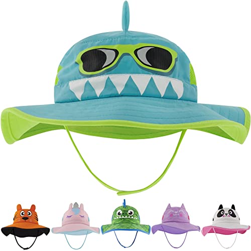 Image of Kids Sun Hat for Girls & Boys with UV Protection- Toddler Beach Hat for Fishing Safari Play Hat (2-14 Years)