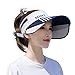 Peicees Visière pare-soleil à large bord pour homme et femme - Pour la plage, la randonnée, la pêche, le jardinage, le golf, le tennis, Z-Deep Blue, 7 / 7 1/2