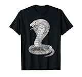 Vintage Distressed King Cobra Power Snake Muscle Car Karate T-Shirt