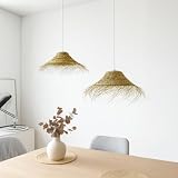 Generico Paralume Lampadario a Sospensione in Paglia Artigianale Marocchino: Stile Etnico,...