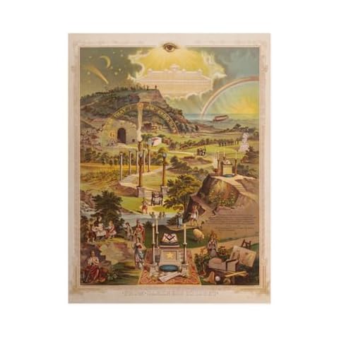 From Darkness To Light Masonic Poster (11" x 17") Cover