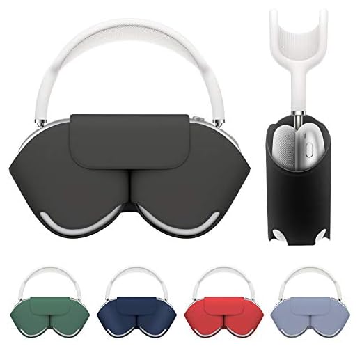 Airpods Max case, Automatic Sleep Function Protective Headphones Case for Dust and Scratch, Automatic Sleep Function Protective Headphones Case for Dust and Scratch (Black)