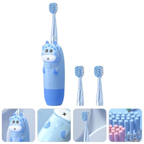 Beaupretty Elektrische Zahnbürste Für Junge Mädchen Mit Sonic Vibration Weiche Borsten Zum Schutz Zahnfleisches Ergonomisches Design Für Angenehmen Griff Farbiges Licht Für Anpassung – Bild 4