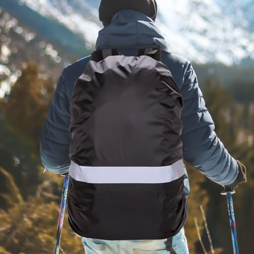 Housse de pluie sac à dos imperméable pour voyage et camping