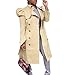 HANTONGHAO Trench lungo da donna versatile e casual da donna