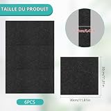 Ruvsroms protection murale fléchettes, feutre 60 x 90 cm photo 2