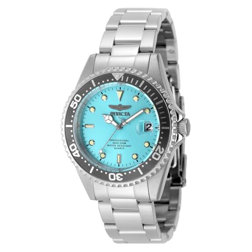 Montre Invicta Pro Diver homme quartz en acier inoxydable cadran bleu