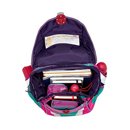 Schulrucksack Scout Sunny Set 4-teilig in Summer Green