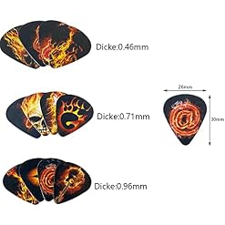DCQQ Lot de 12 Médiators pour Guitare Médiators pour Guitare Acoustique pour Accessoire avec Boîte en Métal pour Guitare… - Les Beatles, Paul McCartney, John Lennon, RIngo Starr, George Harrison DCQQ Lot de 12 Médiators pour Guitare Médiators pour Guitare Acoustique pour Accessoire avec Boîte en Métal pour Guitare… – Image 2