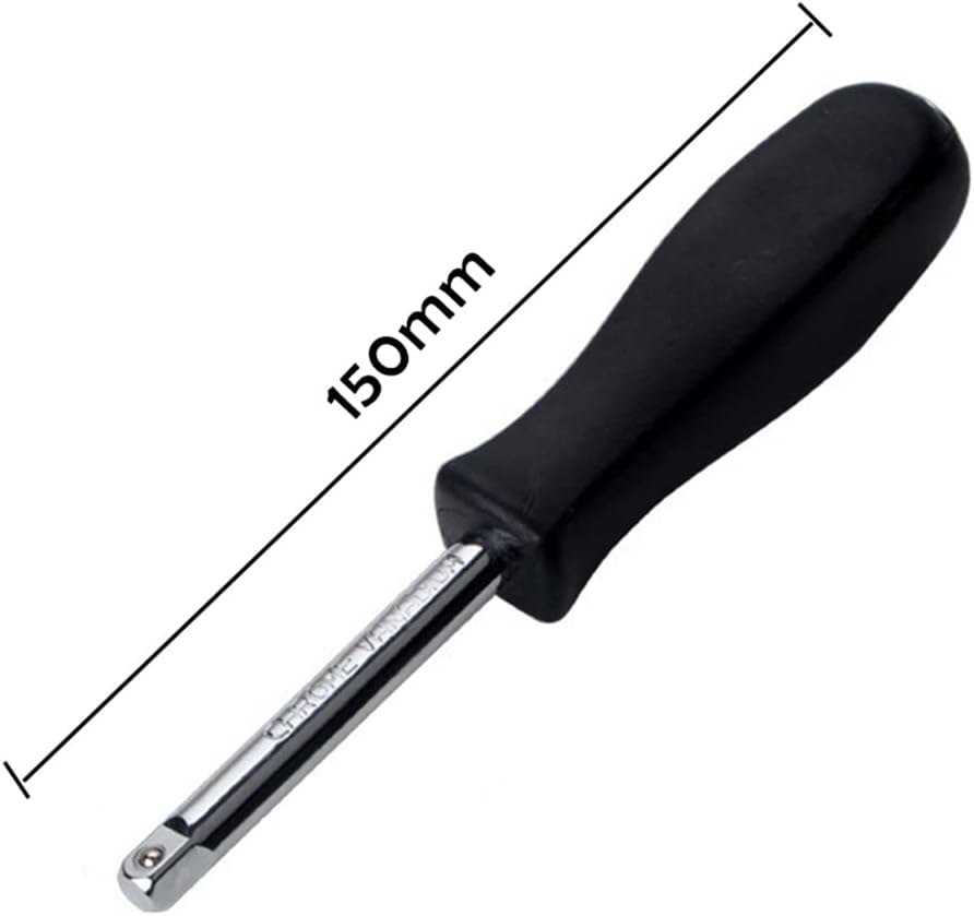 1/4inch Socket Driver BLLNDX 1/4 Inches Black Drive Spinner Handle Socket Driver Handle for Car Repair
