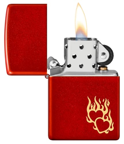 Encendedor Zippo Metalizado Rojo 46102 miniatura 3